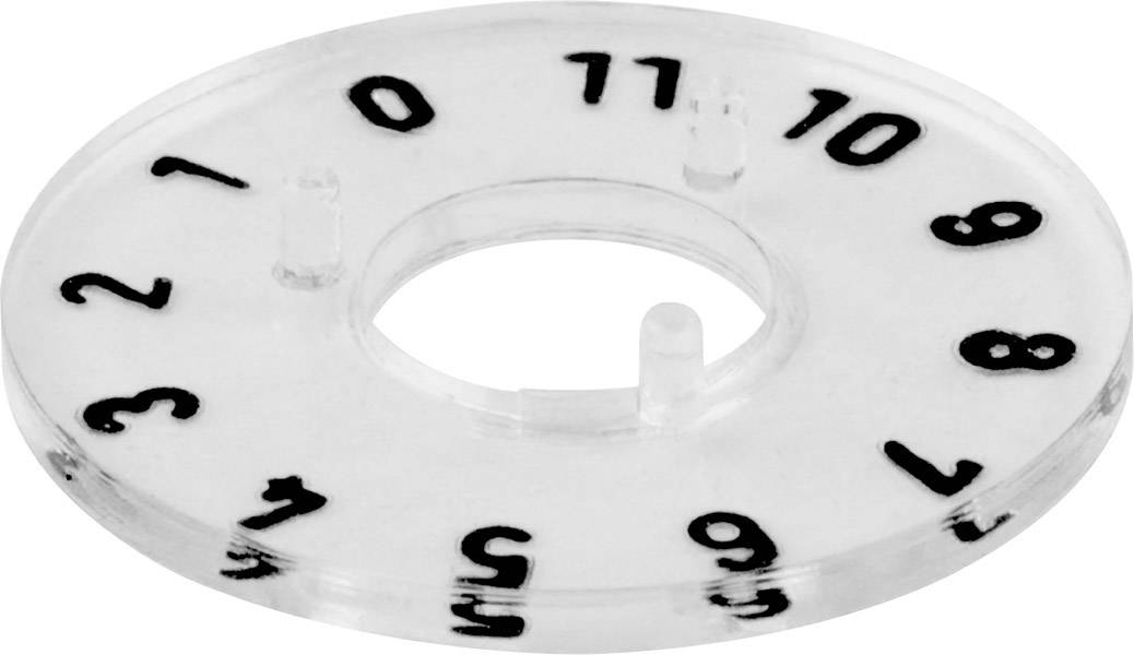 Mentor 332.204 Skalenscheibe 0-11 360 ° Passend für Knopf Knopf 20 mm