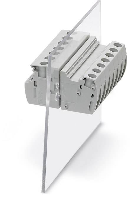 Phoenix Contact 3073319 Durchführungsklemme 8.1mm Schrauben Grau 50St.