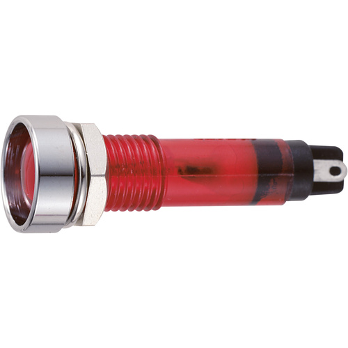 Sedeco B-406 12V RED Standard Signalleuchte mit Leuchtmittel 12 V Rot