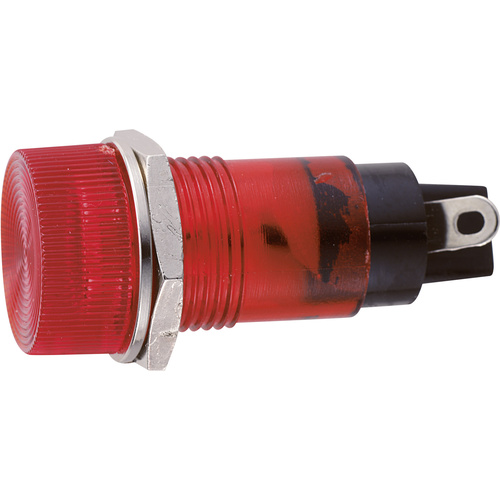 Sedeco B-432 12V RED Standard Signalleuchte mit Leuchtmittel Rot 1St.