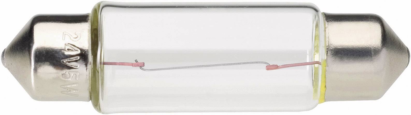 Barthelme 00372405 Soffittenlampe 24 V 5 W Sockel S8 Klar