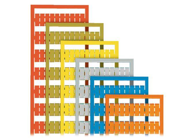 WAGO 209-701/000-002 Bezeichnungskarten Gelb 5St.