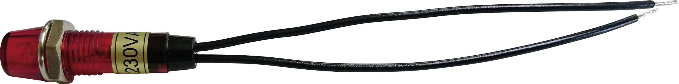 Sedeco 726915 Standard Signalleuchte mit Leuchtmittel Rot 1St.