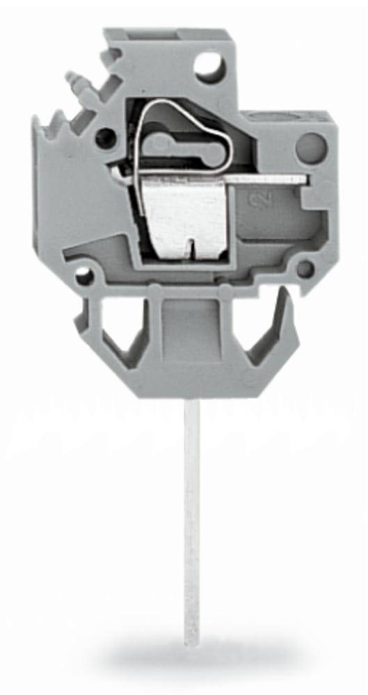 WAGO 226-103 Federkraftklemmblock 4.00 mm² Polzahl 1 Grau 150 St.