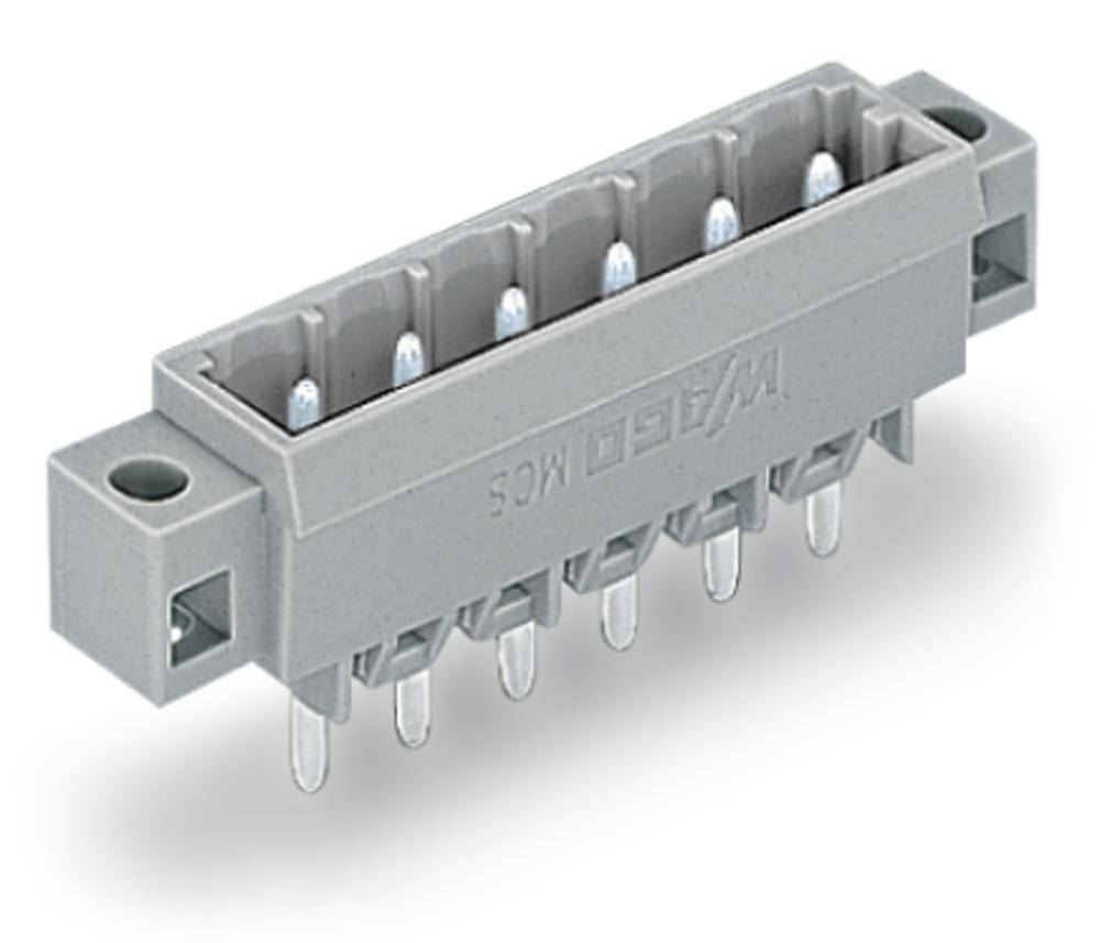 WAGO Stiftleiste (Standard) 300 Polzahl Gesamt 6 Rastermaß: 5 mm 231-136/040-000 100 St.