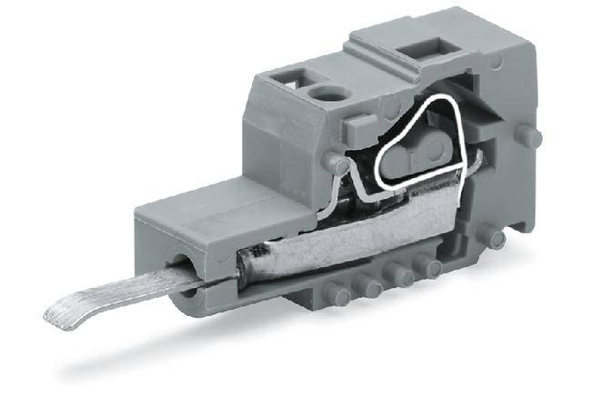 WAGO Buchsengehäuse-Platine 300 Polzahl Gesamt 1 Rastermaß: 7.50mm 231-161 100St.