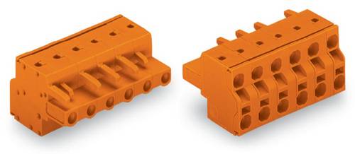 WAGO Buchsengehäuse-Kabel 231 Polzahl Gesamt 4 Rastermaß: 7.62 mm 231-2704/026-000 50 St.