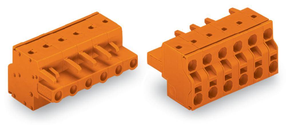 WAGO Buchsengehäuse-Kabel 231 Polzahl Gesamt 9 Rastermaß: 7.62 mm 231-2709/026-000 25 St.