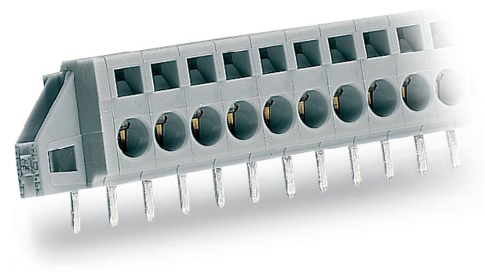 WAGO 231-602/017-000 Federkraftklemmblock Polzahl 2 Grau 100 St.