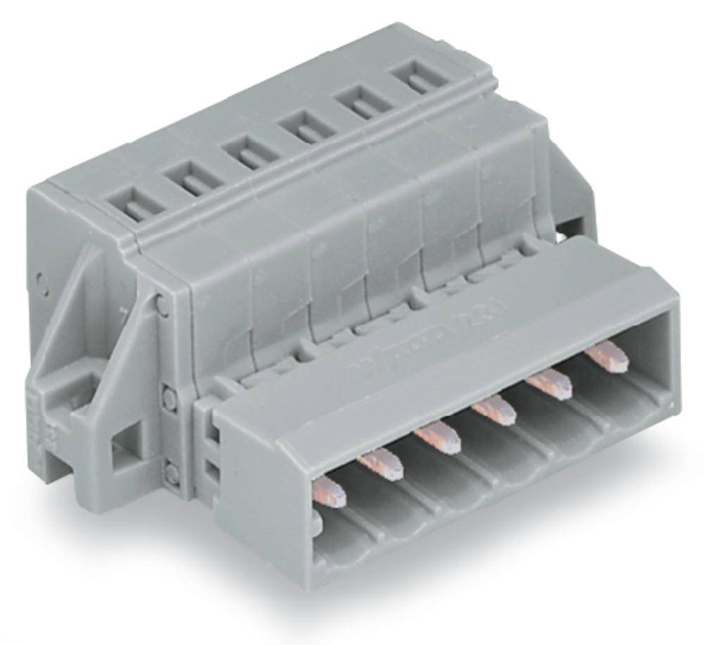 WAGO Stiftleiste (Standard) 300 Polzahl Gesamt 10 Rastermaß: 5 mm 231-610/019-000/035-000 25 St.