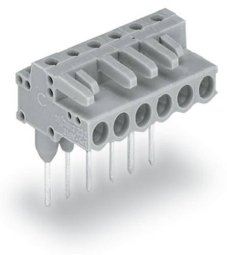 WAGO Buchsengehäuse-Platine 232 Polzahl Gesamt 3 Rastermaß: 5 mm 232-233/005-000 100 St.
