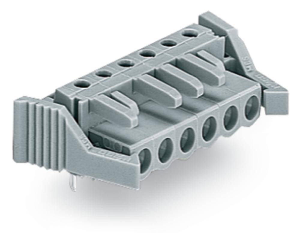 WAGO Buchsengehäuse-Platine 232 Polzahl Gesamt 18 Rastermaß: 5 mm 232-248/039-000 10 St.