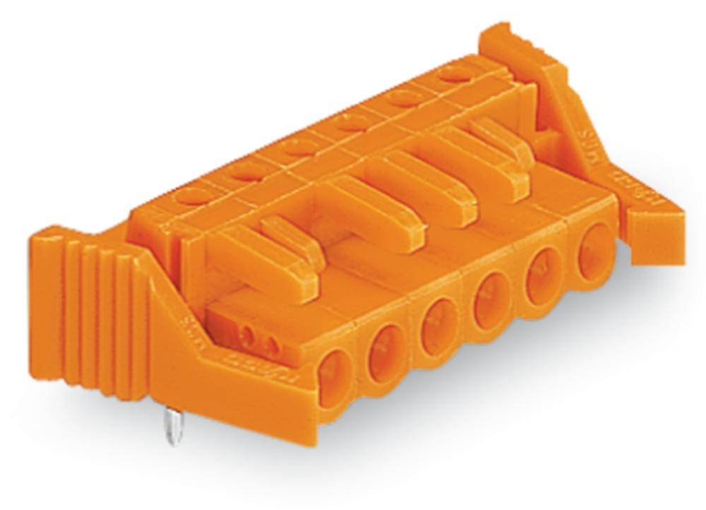 WAGO Buchsengehäuse-Platine 232 Polzahl Gesamt 3 Rastermaß: 5.08mm 232-263/039-000 50St.