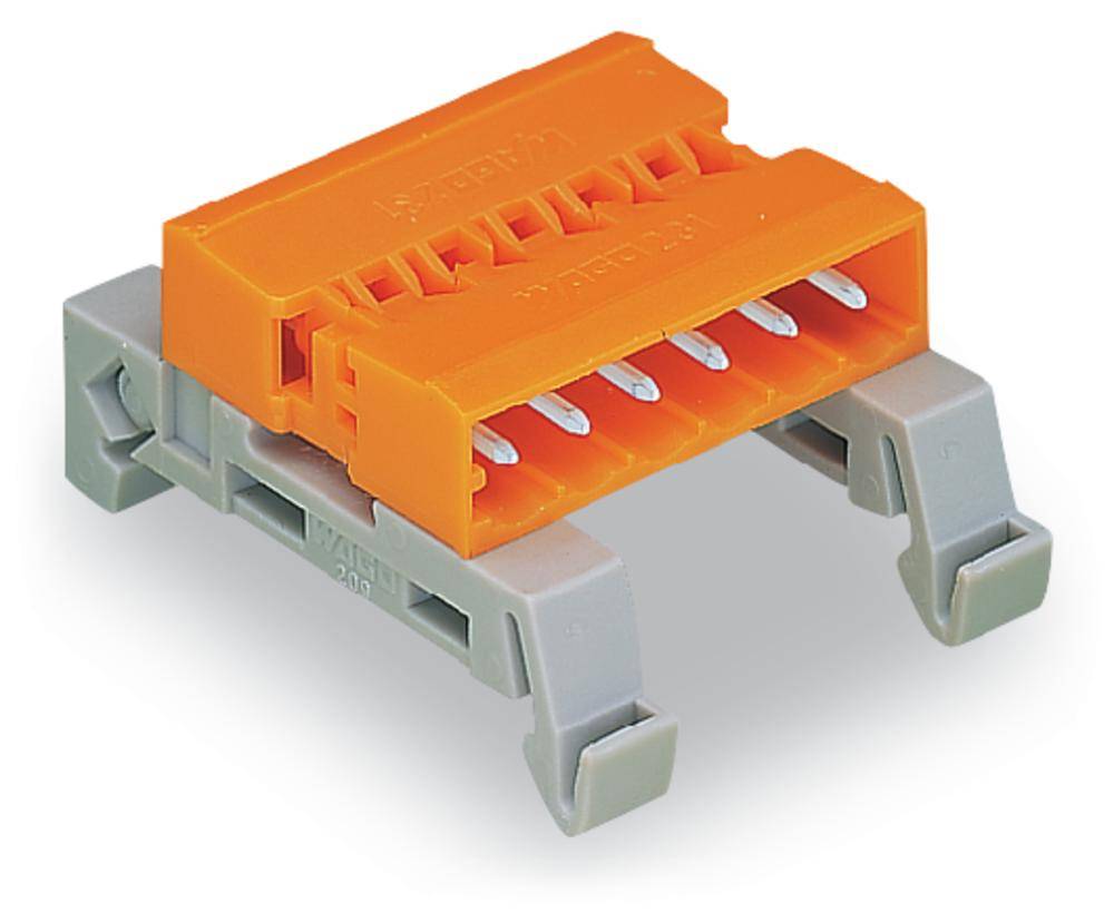 WAGO Stiftleiste (Standard) 301 Polzahl Gesamt 3 Rastermaß: 5.08 mm 232-533/007-000 50 St.