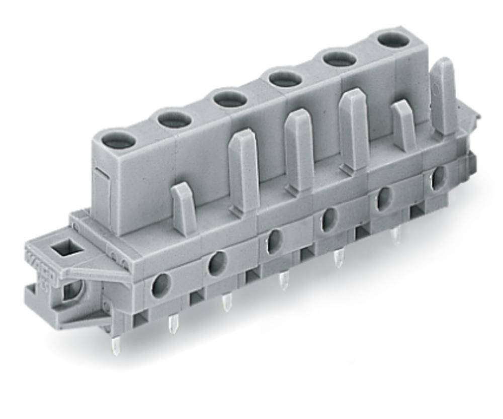 WAGO Buchsengehäuse-Platine 232 Polzahl Gesamt 6 Rastermaß: 7.50 mm 232-736/031-000 25 St.