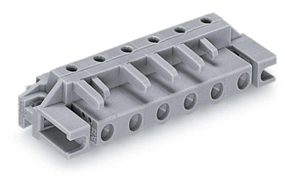 WAGO Buchsengehäuse-Platine 232 Polzahl Gesamt 3 Rastermaß: 7.50 mm 232-833/047-000 50 St.