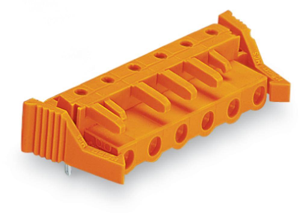 WAGO Buchsengehäuse-Platine 232 Polzahl Gesamt 10 Rastermaß: 7.62mm 232-870/039-000 25St.