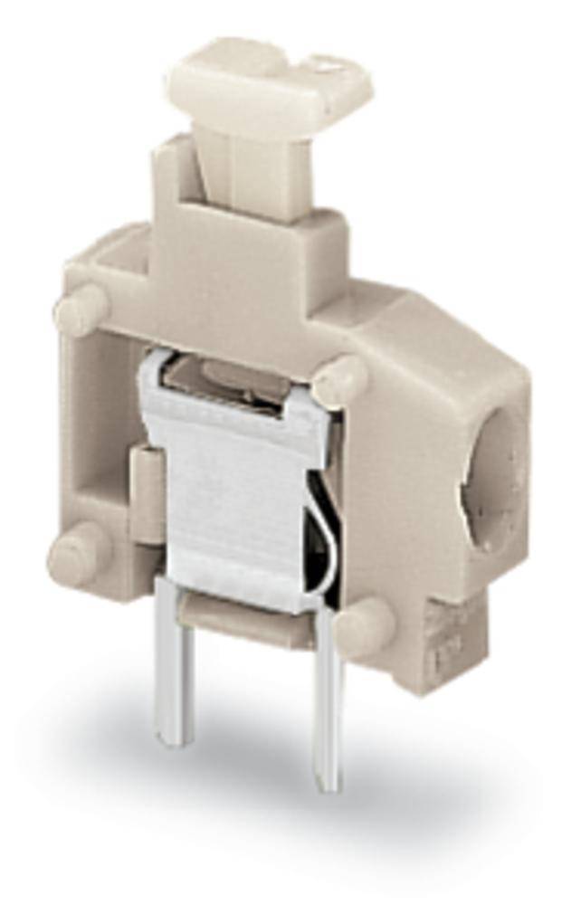 WAGO 235-201 Federkraftklemmblock 1.50mm² Polzahl 1 Lichtgrau 800St.