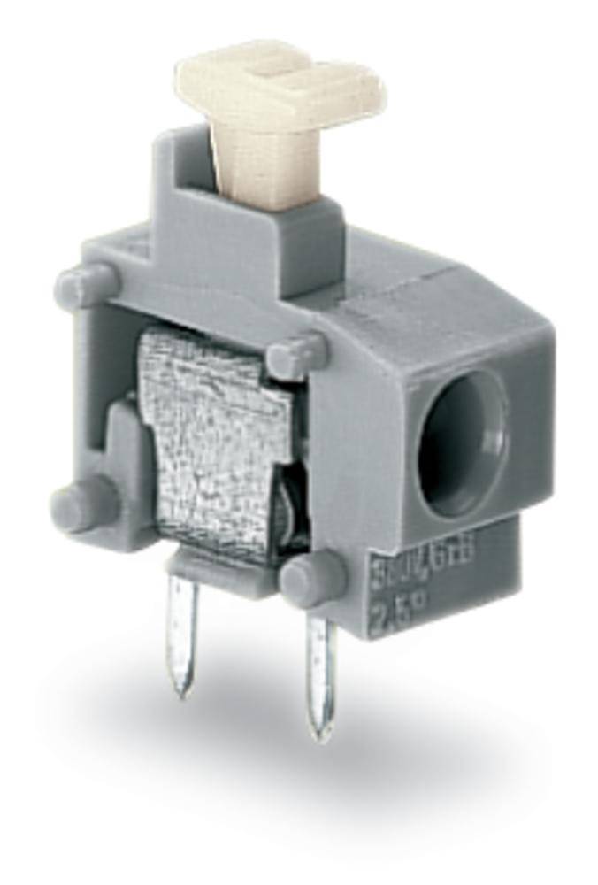 WAGO 235-752/331-000 Federkraftklemmblock 0.75 mm² Polzahl 1 Dunkelgrau 600 St.