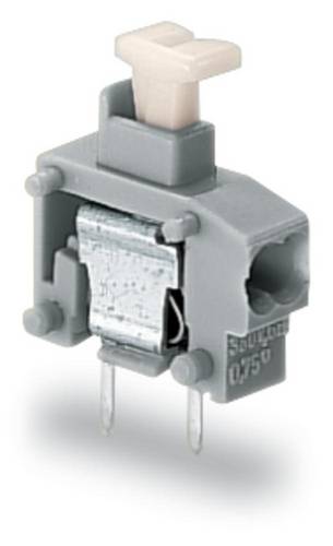 WAGO 235-712/331-000 Federkraftklemmblock Polzahl 1 Dunkelgrau 800 St.