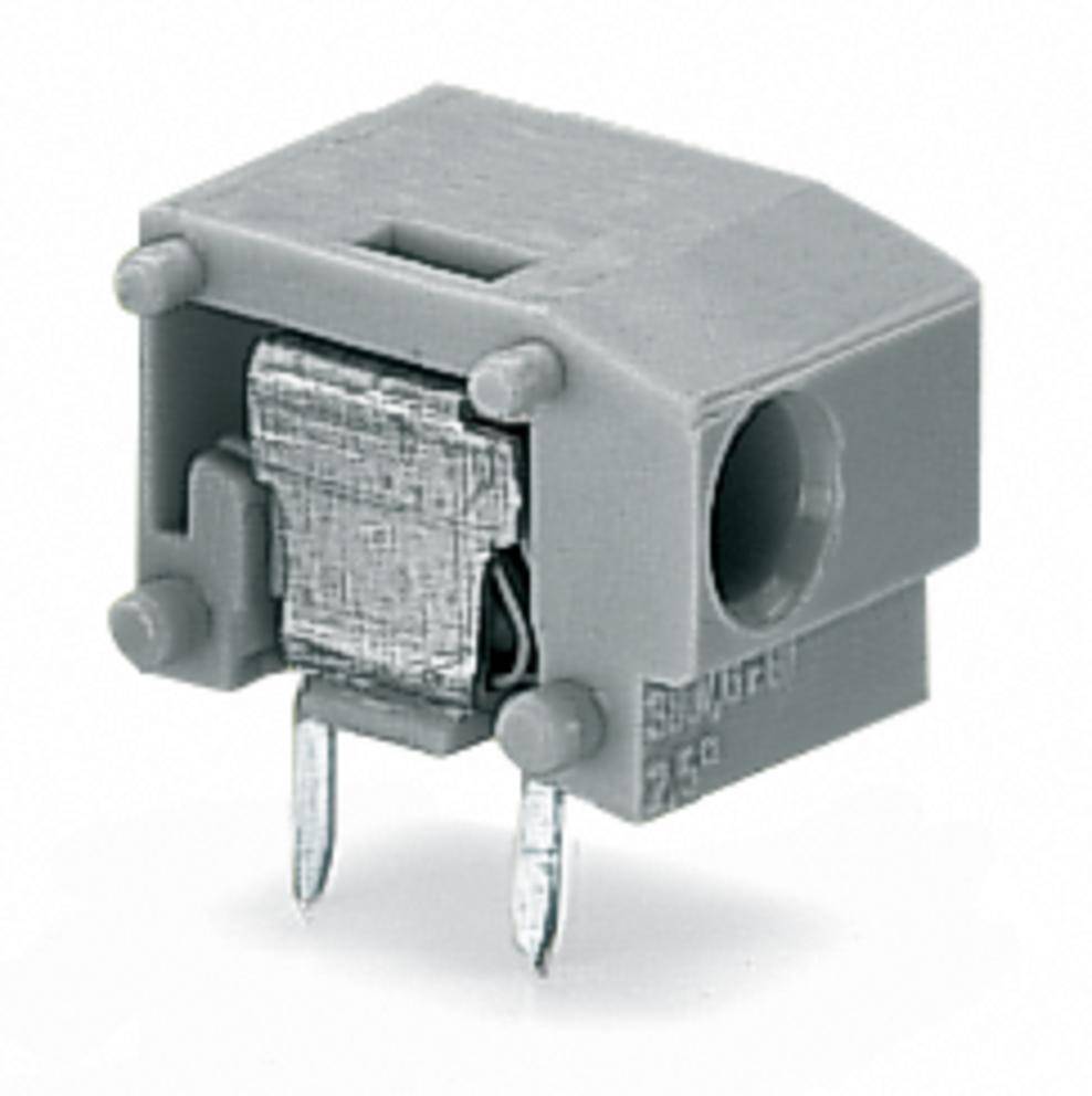 WAGO 235-762 Federkraftklemmblock 1.50mm² Polzahl 1 Dunkelgrau 400St.