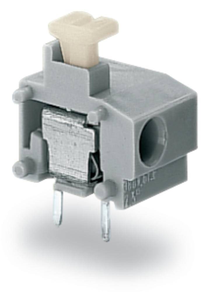 WAGO 235-801/332-000 Federkraftklemmblock 0.75mm² Polzahl 1 Grau 400St.