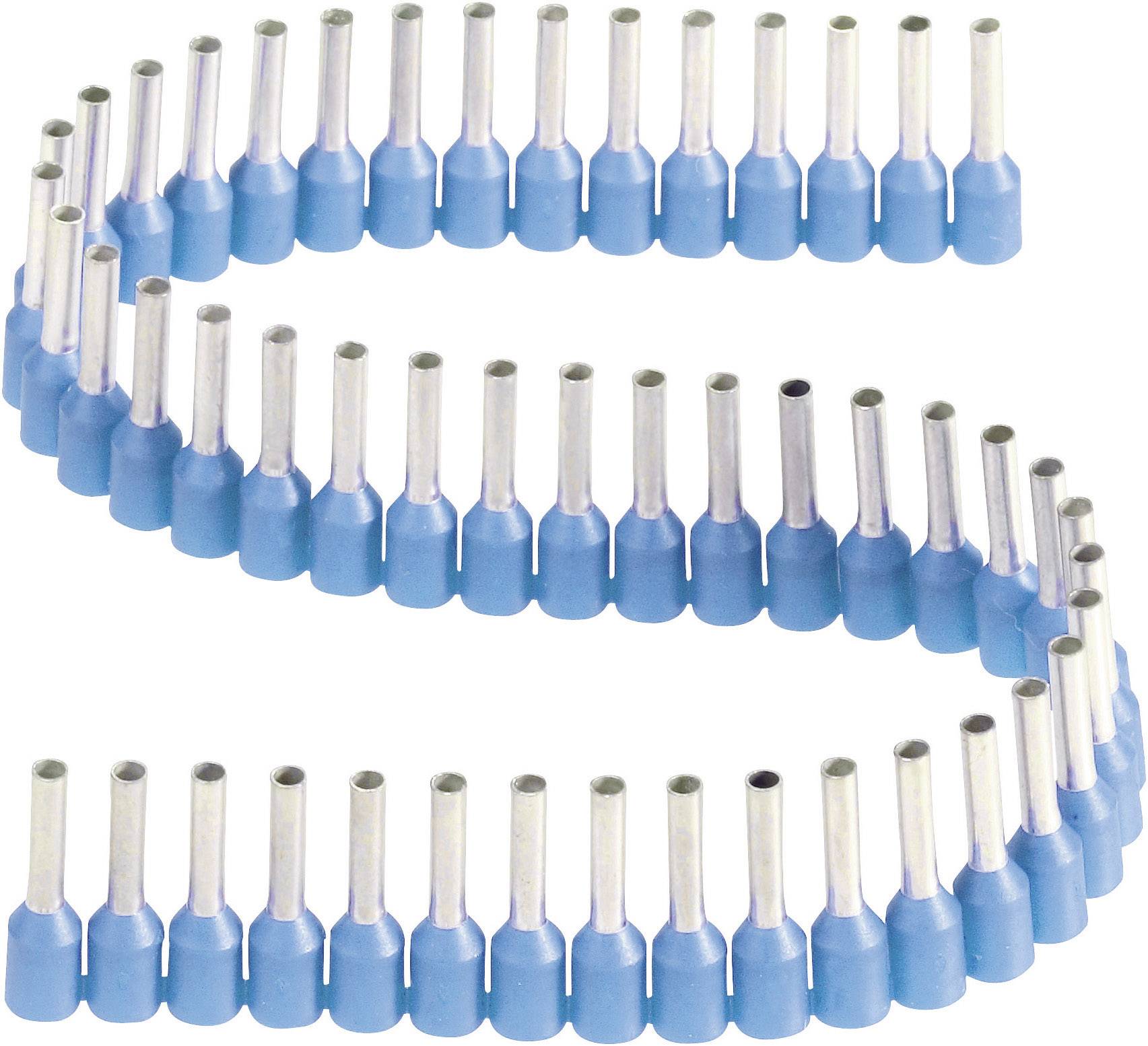 Vogt Verbindungstechnik 470208.00050 Aderendhülse 0.75mm² Teilisoliert Blau 50St.