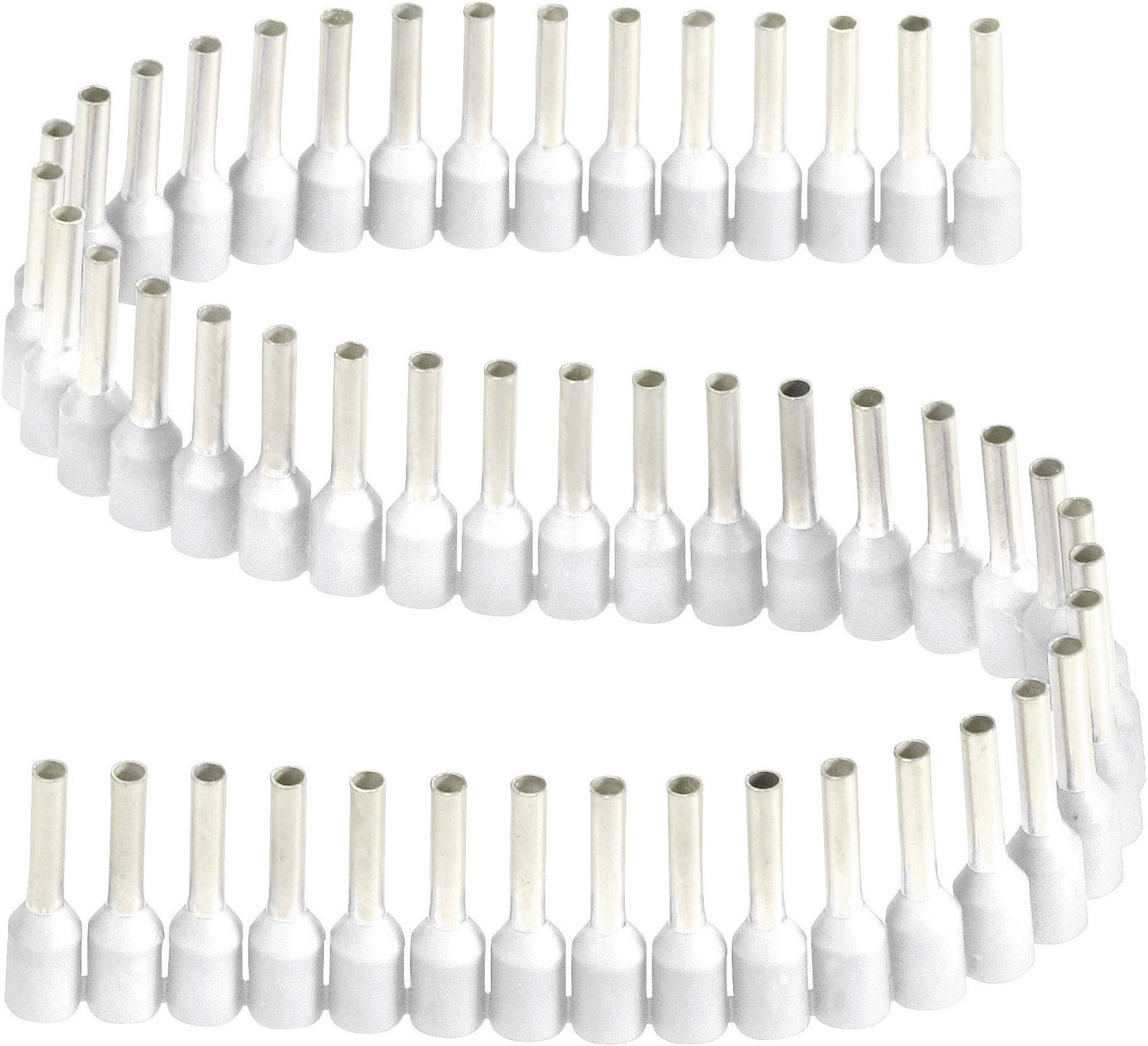 Vogt Verbindungstechnik 460108.00050 Aderendhülse 0.5mm² Teilisoliert Orange 50St.