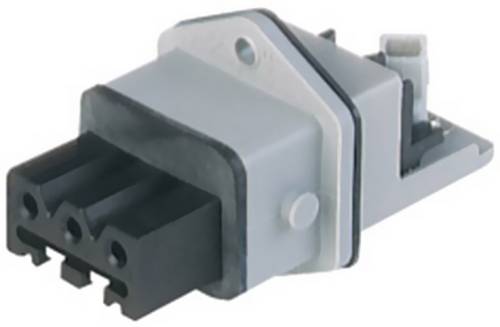Hirschmann 932 142-106-1 Netz-Steckverbinder STAKEI Buchse, Einbau vertikal Gesamtpolzahl: 3 + PE 1