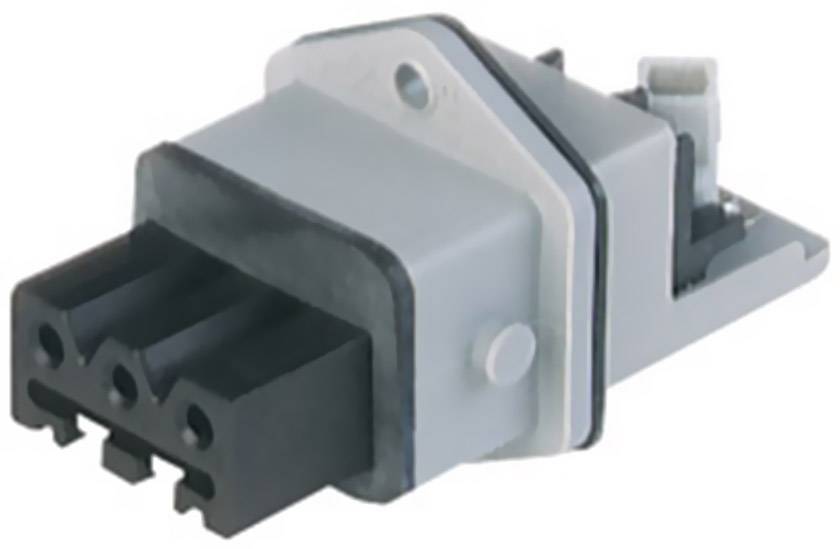 Hirschmann 932 142-106-1 Netz-Steckverbinder STAKEI Buchse, Einbau vertikal Gesamtpolzahl: 3 + PE 1