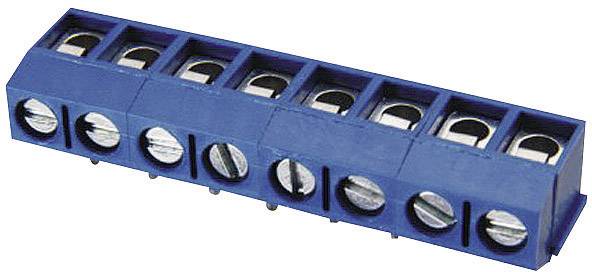 Degson DG301R-5.0-03P-12-00AH-1 Schraubklemmblock 2mm² Polzahl 3 Blau