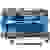 WAGO 2001-1204 Durchgangsklemme 4.20mm Zugfeder Belegung: N Blau