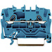 WAGO 2001-1204 Durchgangsklemme 4.20mm Zugfeder Belegung: N Blau