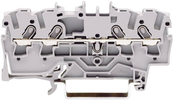 WAGO 2000-1404 Durchgangsklemme 3.50mm Zugfeder Belegung: N Blau