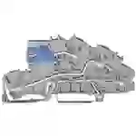 WAGO 2003-7641 Installationsetagenklemme 5.20mm Zugfeder Belegung: NT, L, PE Grau WAGO 2003-7641 Installationsetagenklemme 5.20mm Zugfeder Belegung: NT, L, PE Grau