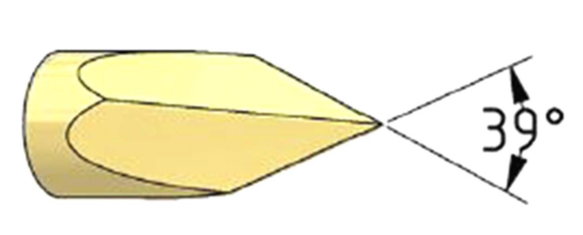 PTR Hartmann 1025/E-V-1.5N-AU-0.9 Präzisionsprüfstift