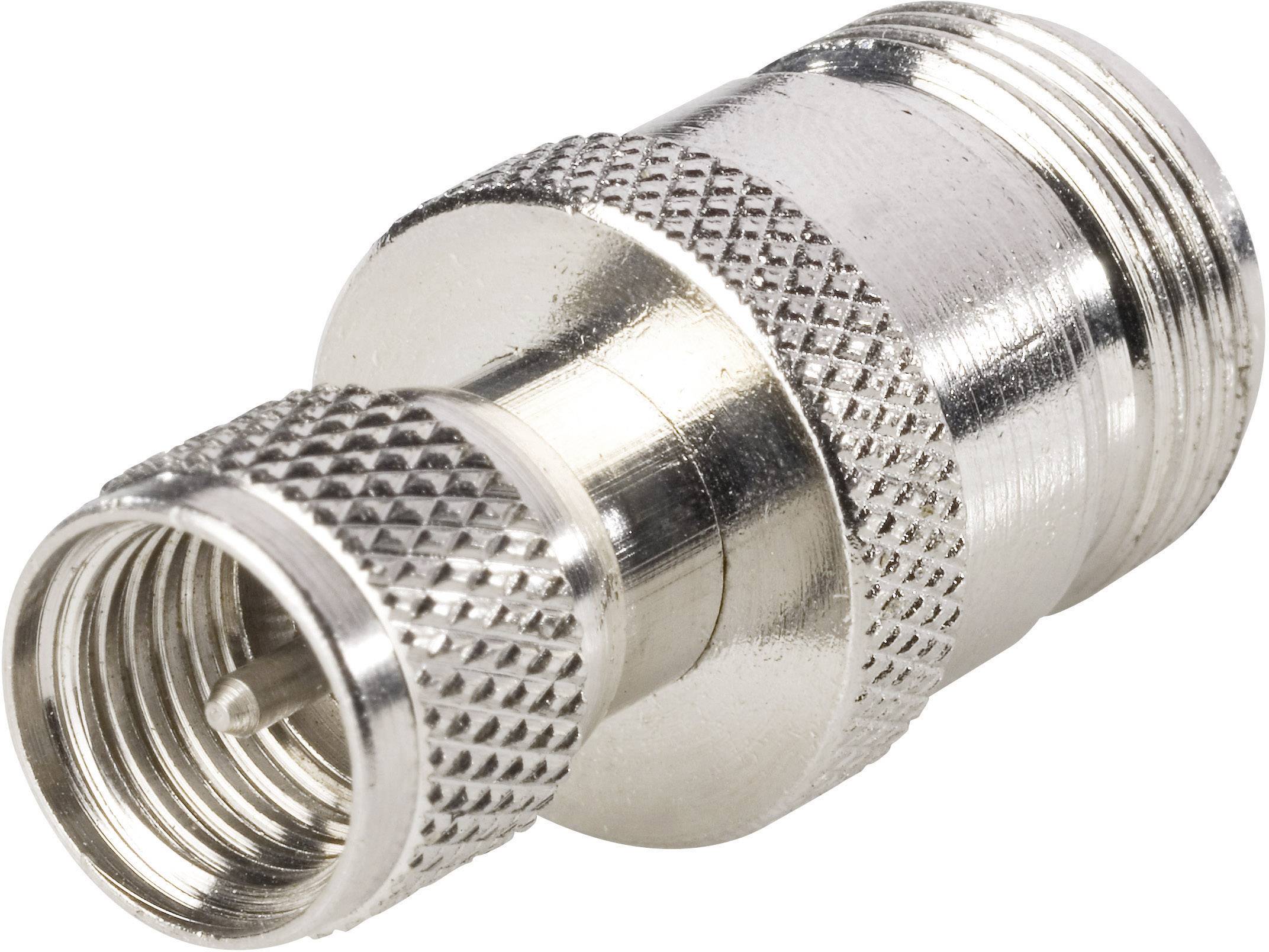 BKL Electronic 0407012 0407012 Mini-UHF-Adapter Mini-UHF-Stecker - N-Buchse 1 St.