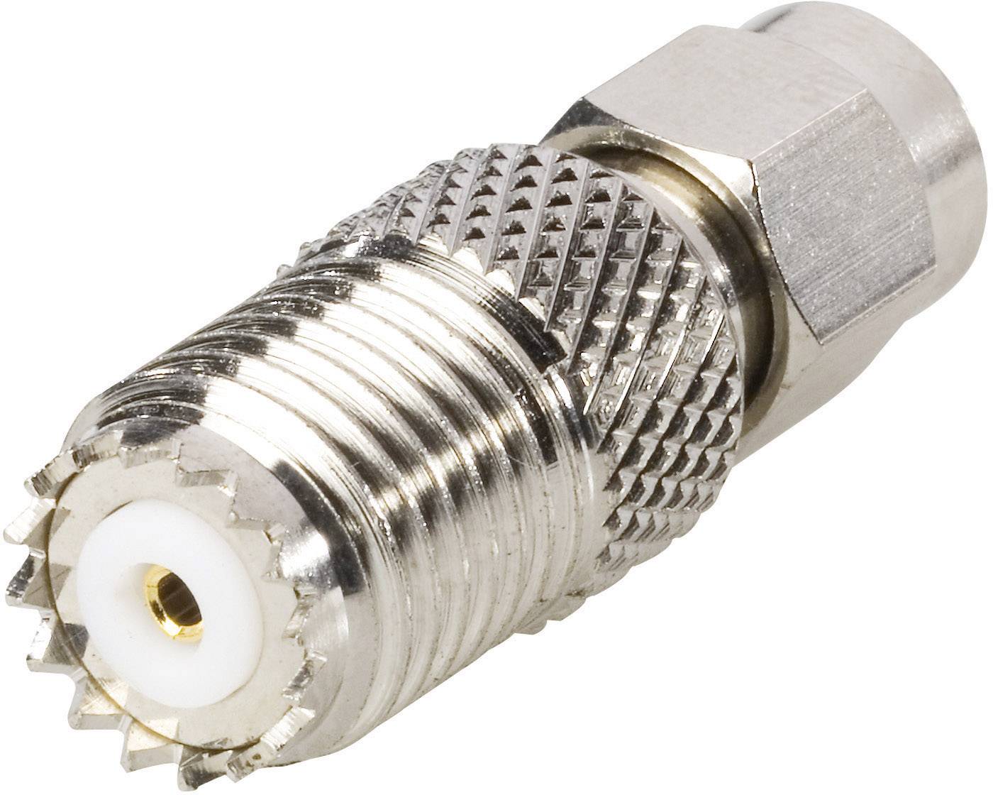 BKL Electronic 0409035 0409035 Mini-UHF-Adapter Mini-UHF-Buchse - SMA-Stecker 1St.