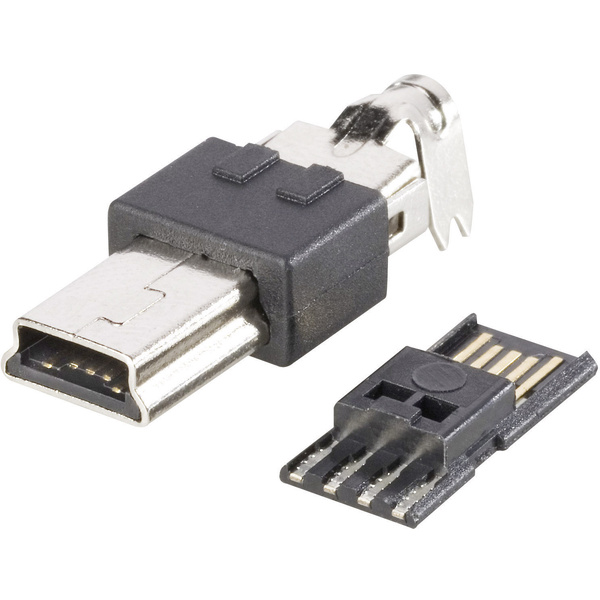 BKL Electronic Mini USB-Stecker 2.0 Stecker, gerade 10120252 Mini USB-B Inhalt: 1 St.