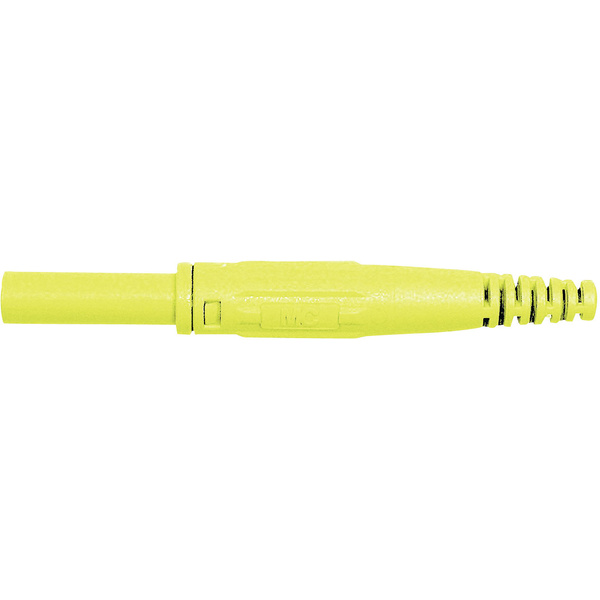 Stäubli XK-410 Laborbuchse Buchse, gerade Stift-Ø: 4mm Gelb