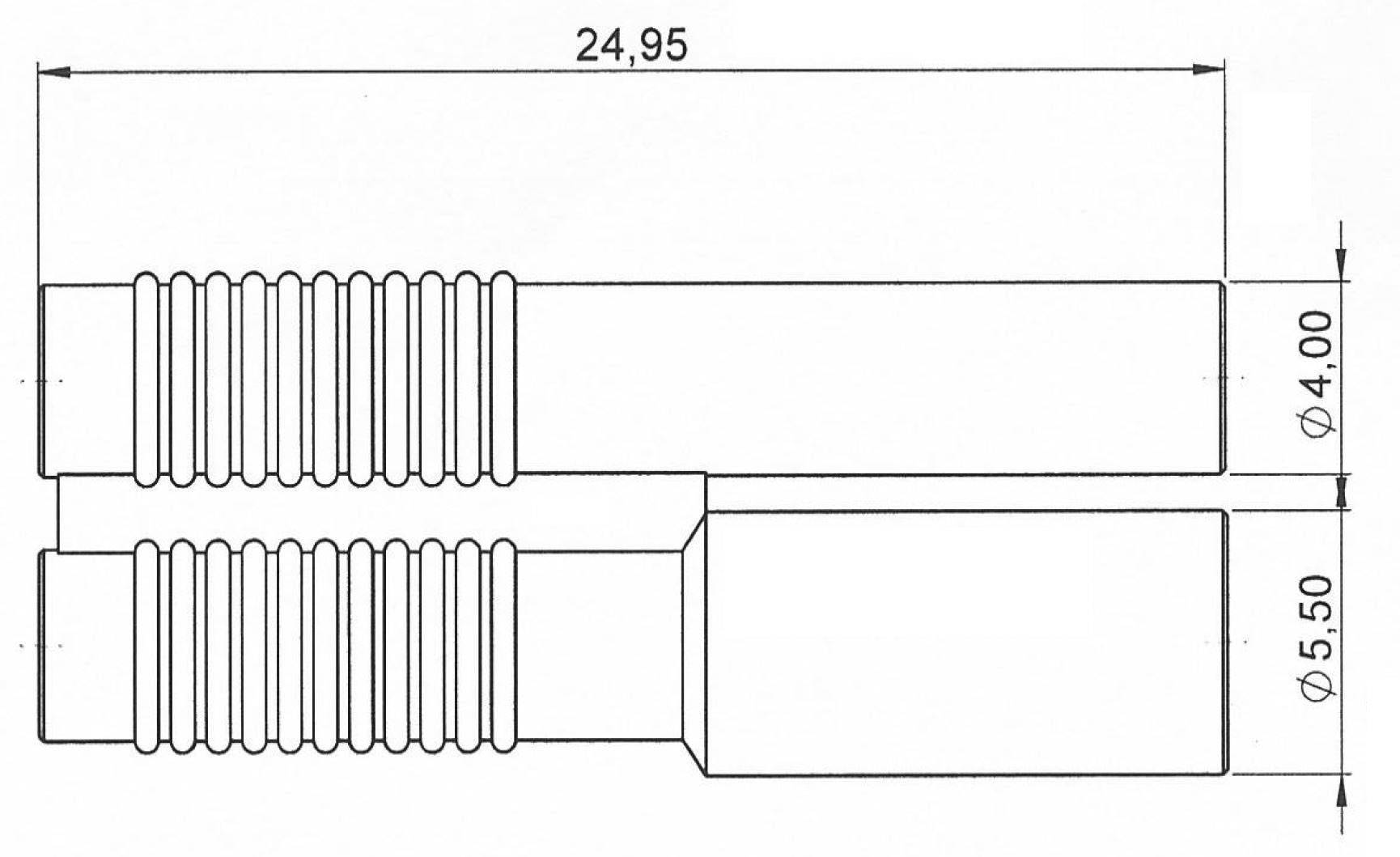 Schnepp Laborsteckverbinder-Sortiment Stecker, gerade, Buchse, gerade Stift-Ø: 2mm Rot, Schwarz 4 Teile