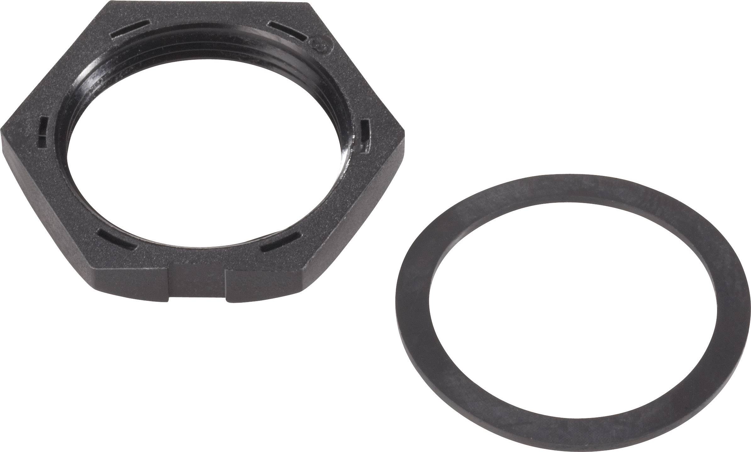 Gegenmutter mit Dichtung für USB Steckverbinder IP67 Gegenmutter mit Dichtung für Einbaubuchse A-ACCSET-1 ASSMANN WSW Inhalt