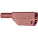 Stäubli SLS425-SE/Q Sicherheits-Lamellenstecker Stecker, gerade Stift-Ø: 4mm Grün