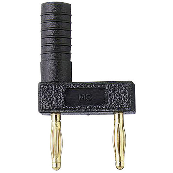 Stäubli KS2-12L/1SA/A Verbindungsstecker Schwarz Stift-Ø: 2 mm Stiftabstand: 12 mm 1 St.