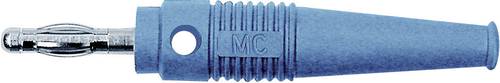Stäubli L-41Q Lamellenstecker Stecker, gerade Stift-Ø: 4mm Blau 1St.