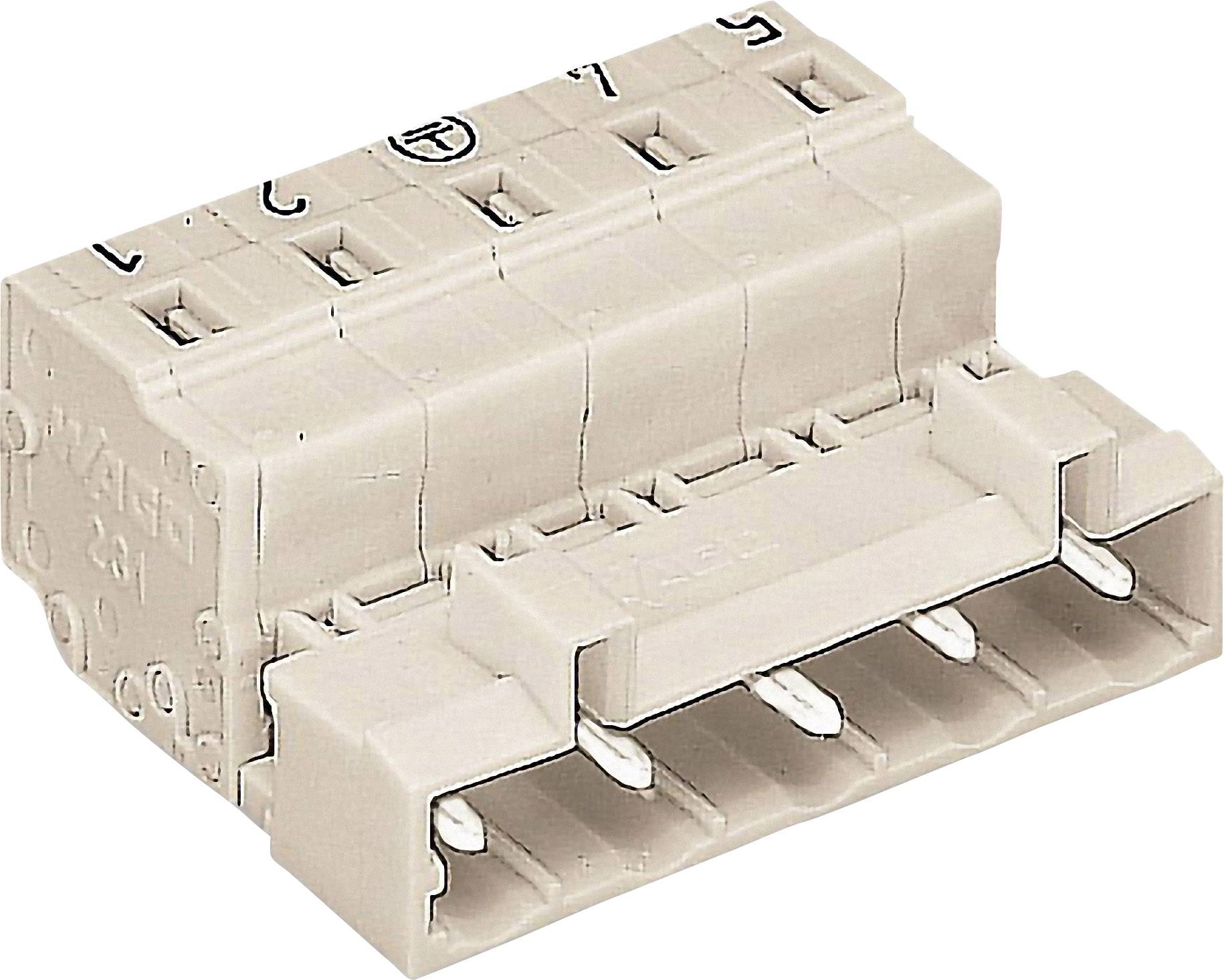 WAGO Stiftgehäuse-Kabel 723 Polzahl Gesamt 3 Rastermaß: 7.50mm 723-603