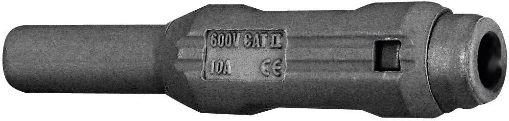 Stäubli SL205-BA Laborbuchse Buchse, gerade Stift-Ø: 2mm Schwarz 1St.
