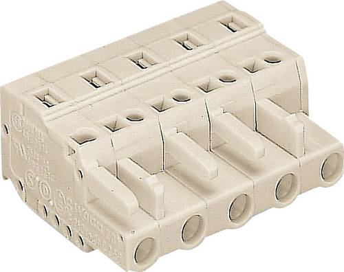 WAGO Buchsengehäuse-Kabel 721 Polzahl Gesamt 3 Rastermaß: 7.50 mm 721-203/026-000