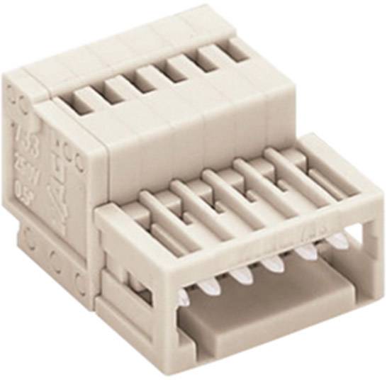 WAGO Stiftgehäuse-Kabel 733 Polzahl Gesamt 3 Rastermaß: 2.50mm 733-203