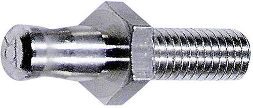 Stäubli POAG-S6/15 Laborstecker Stecker, Einbau vertikal Stift-Ø: 6mm Messing